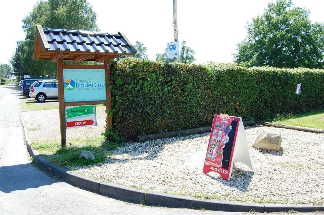 Blauer Camping Lünne